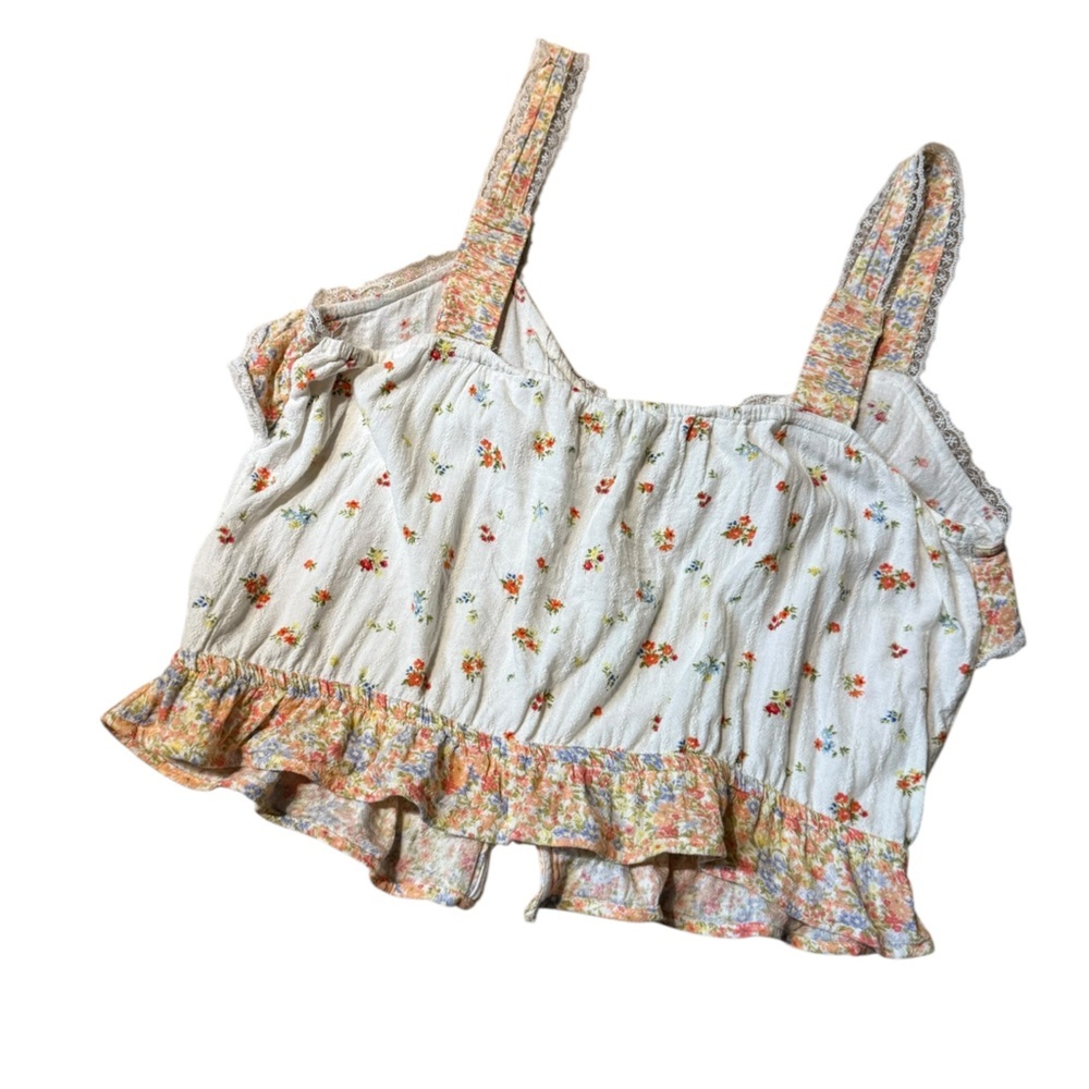 American Eagle V Neck Cinch Cami, large - Picture 9 of 11